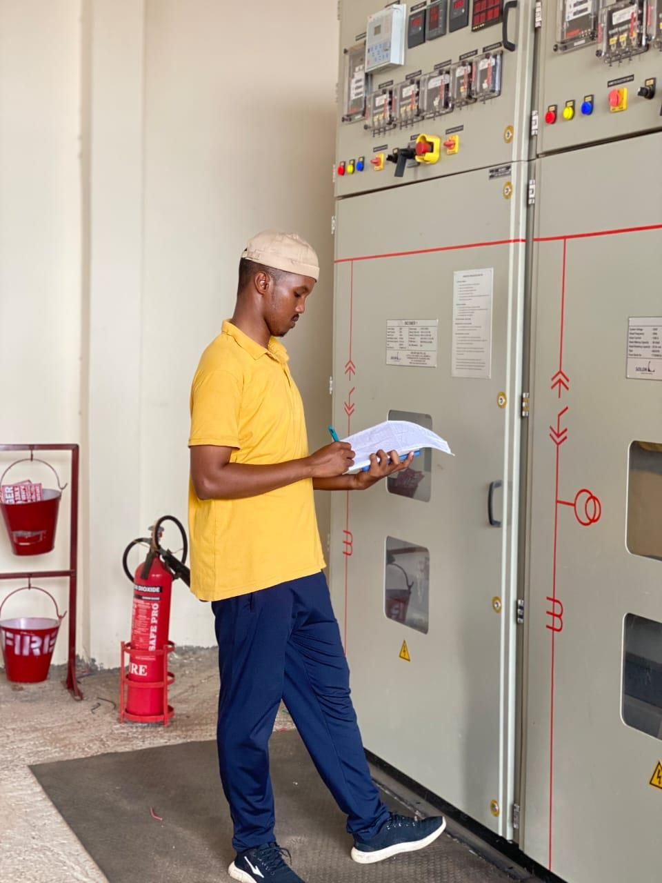 Control panels at BECO