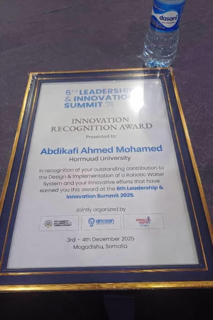 Innovation Recognition Award